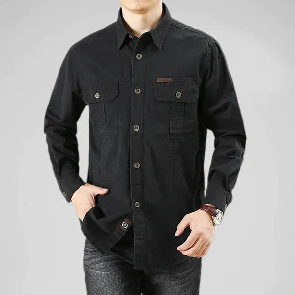 Adventure-Ready Cargo Shirt for the Outdoors