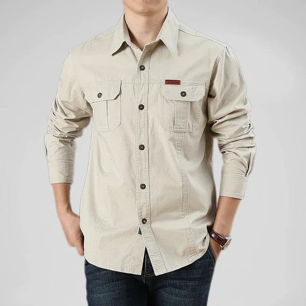 Adventure-Ready Cargo Shirt for the Outdoors