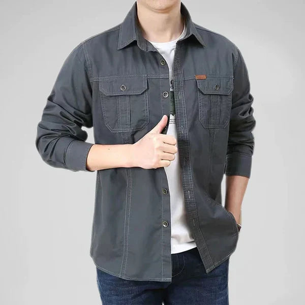 Adventure-Ready Cargo Shirt for the Outdoors