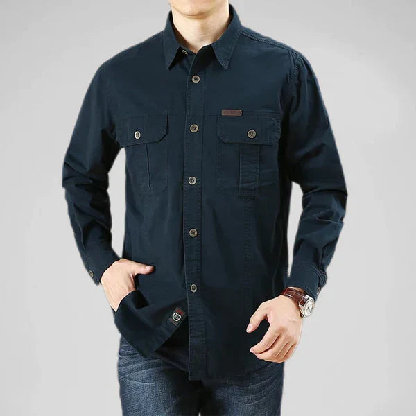 Adventure-Ready Cargo Shirt for the Outdoors