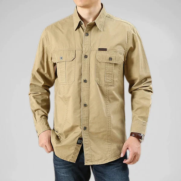 Adventure-Ready Cargo Shirt for the Outdoors