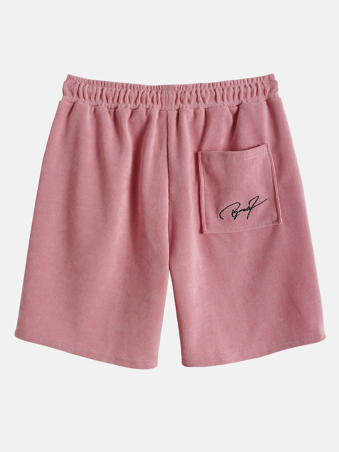 Dropped Shoulder Corduroy T-Shirt & Shorts