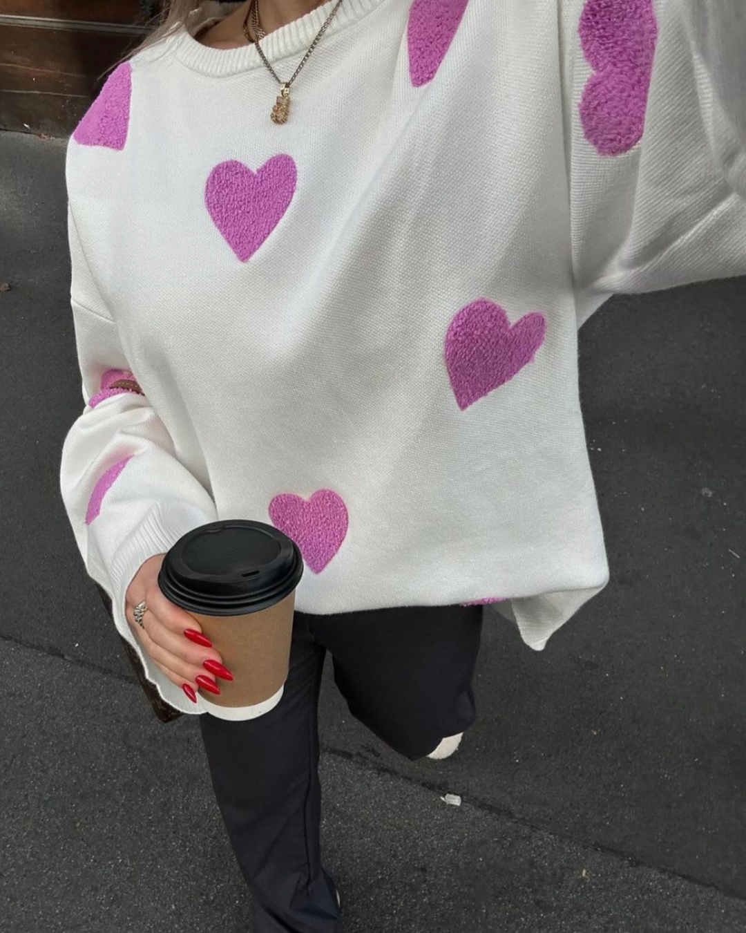 Emma's All Hearts Luxe Sweater