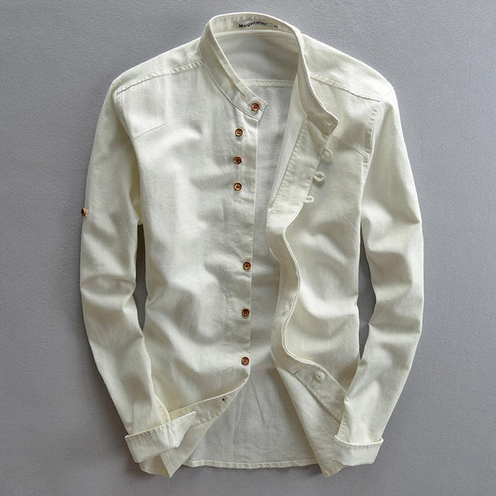 Stylish Men’s Casual Linen Shirt for Effortless Everyday Wear