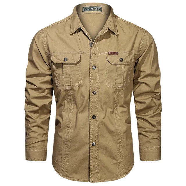 Stylish Men’s Cargo Shirt: Comfort Meets Versatility