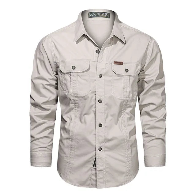 Stylish Men’s Cargo Shirt: Comfort Meets Versatility