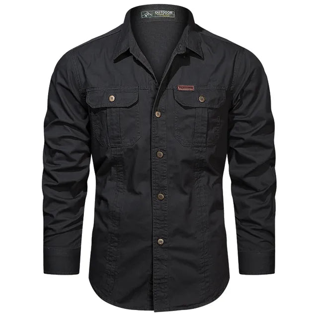 Stylish Men’s Cargo Shirt: Comfort Meets Versatility