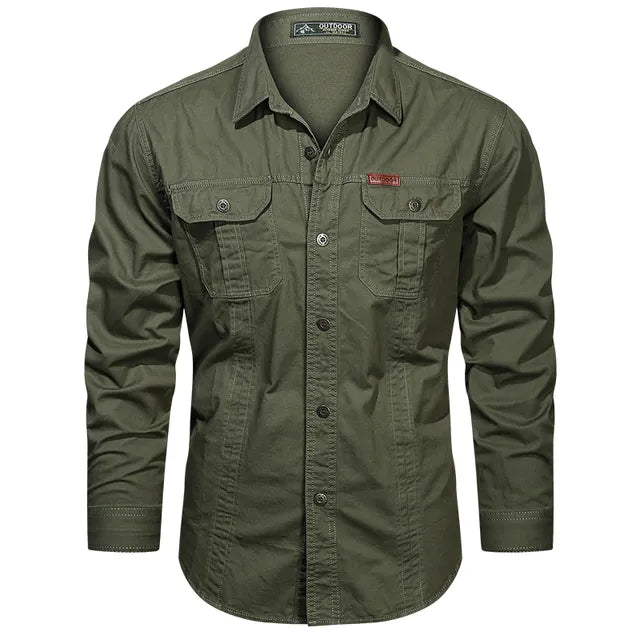 Stylish Men’s Cargo Shirt: Comfort Meets Versatility