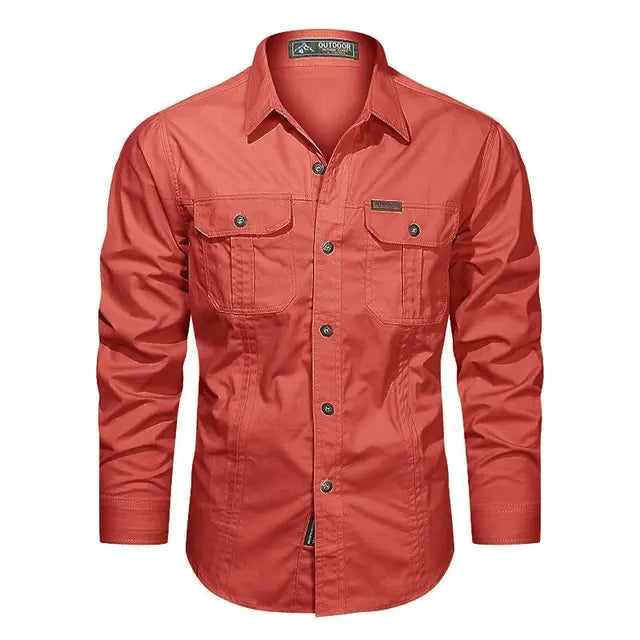 Stylish Men’s Cargo Shirt: Comfort Meets Versatility