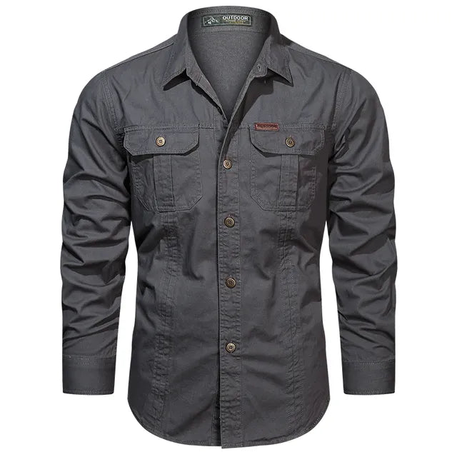 Stylish Men’s Cargo Shirt: Comfort Meets Versatility