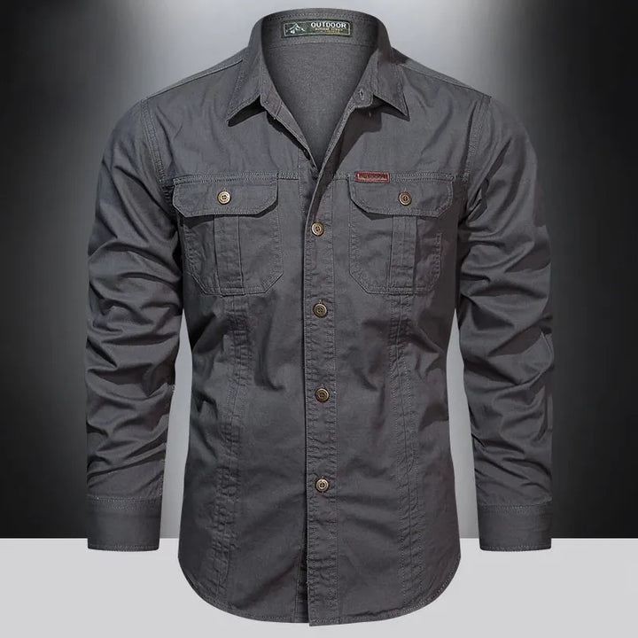 Stylish Men’s Cargo Shirt: Comfort Meets Versatility