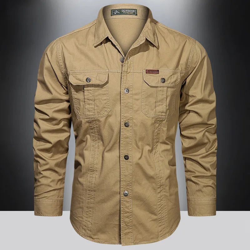 Stylish Men’s Cargo Shirt: Comfort Meets Versatility