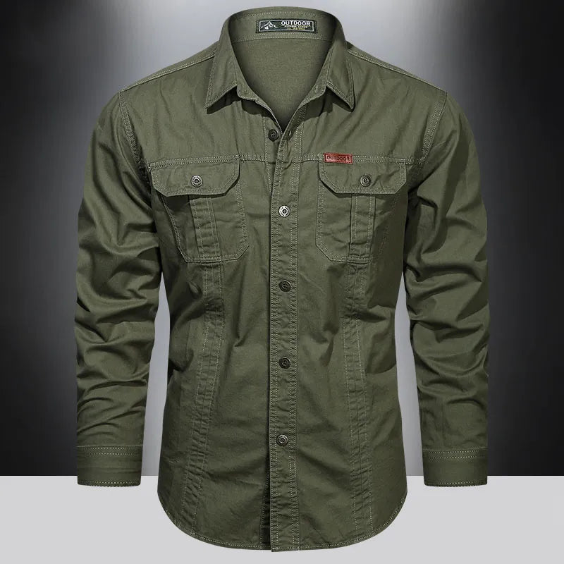 Stylish Men’s Cargo Shirt: Comfort Meets Versatility