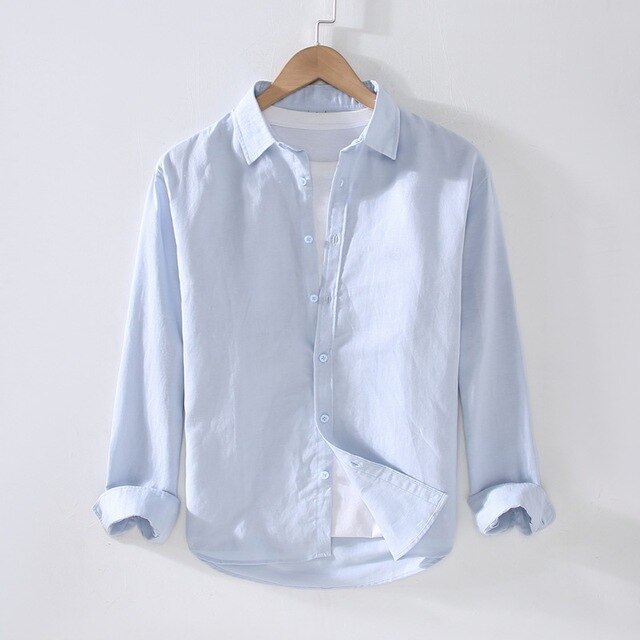 Breezy Cotton-Linen Blend Summer Shirt