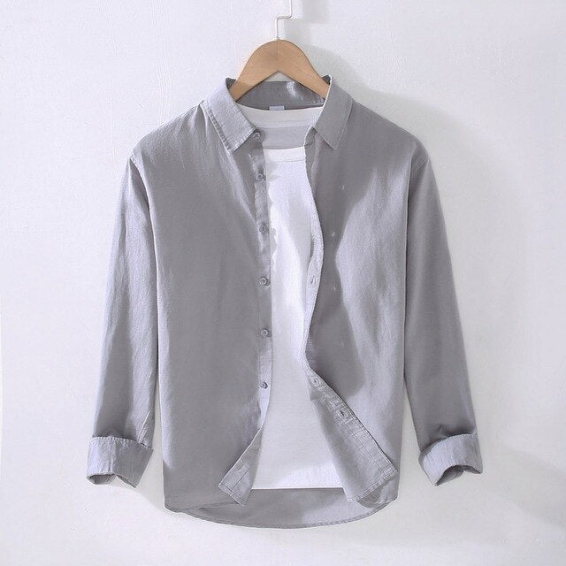 Breezy Cotton-Linen Blend Summer Shirt