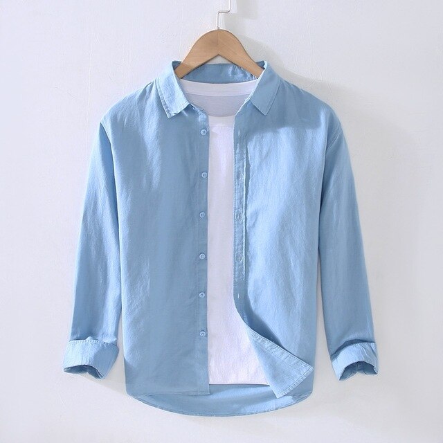 Breezy Cotton-Linen Blend Summer Shirt