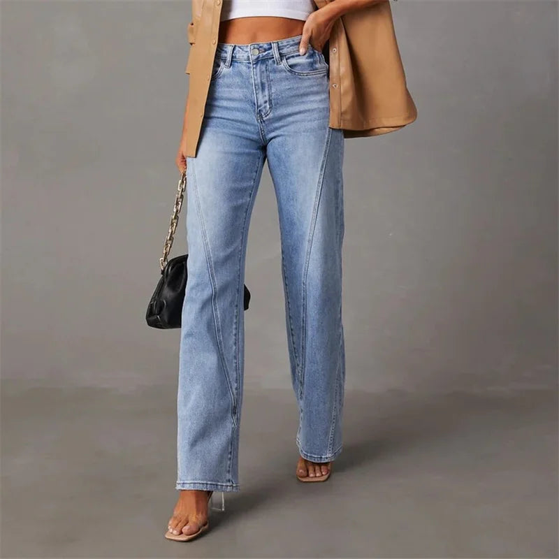 Jamely™ Trendy Flared Denim Jeans - Elevate Your Style!