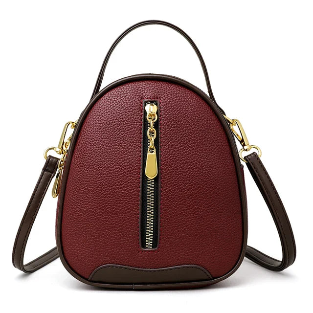 Shoulder bag with zip