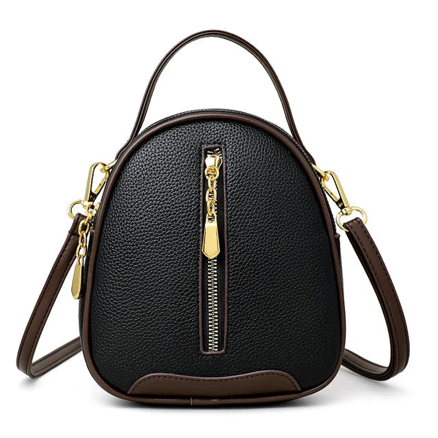 Shoulder bag with zip