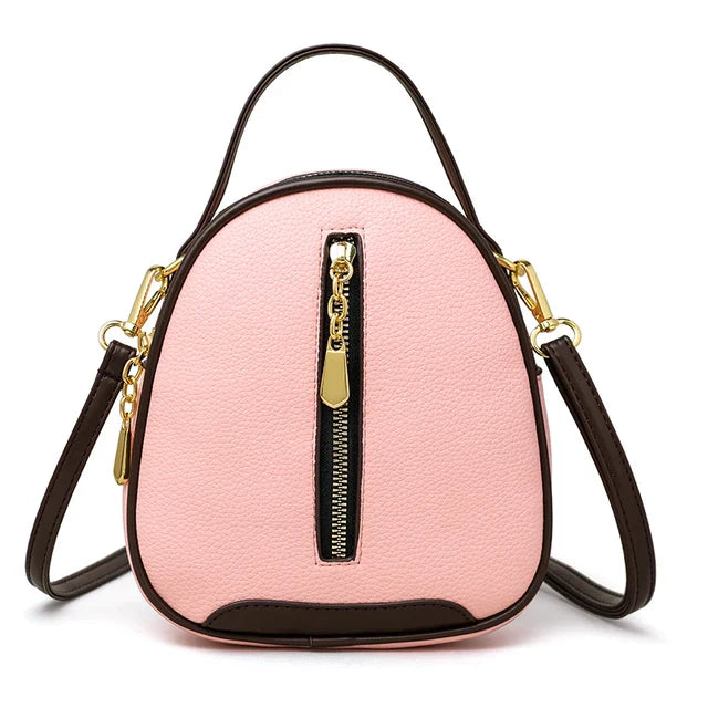 Shoulder bag with zip