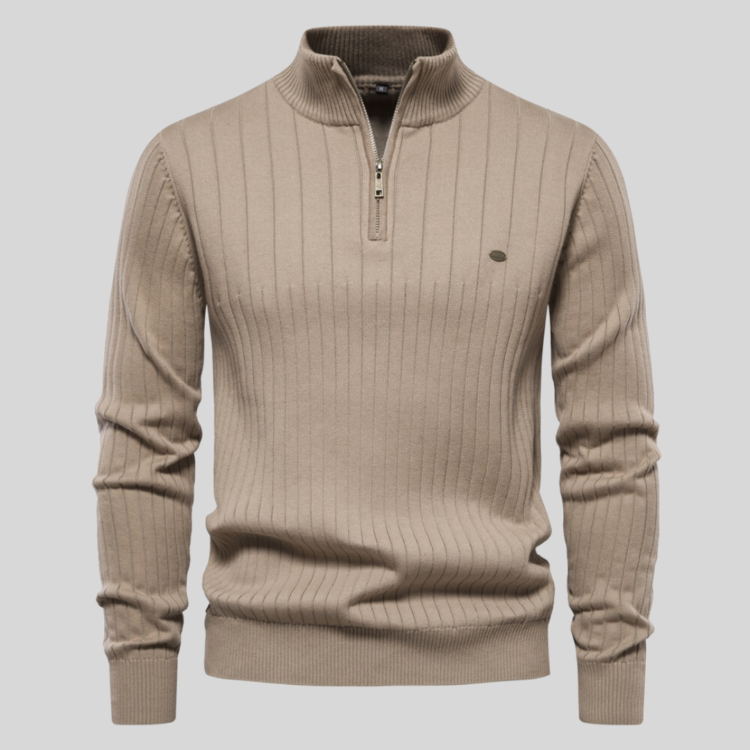 Luxuriously Cozy Ribbed Sweater