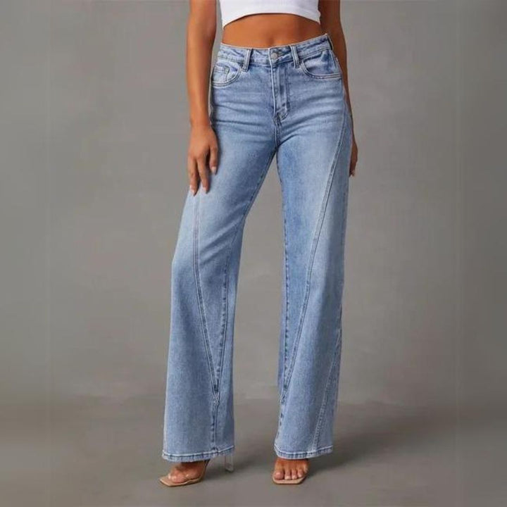 Jamely™ Trendy Flared Denim Jeans - Elevate Your Style!