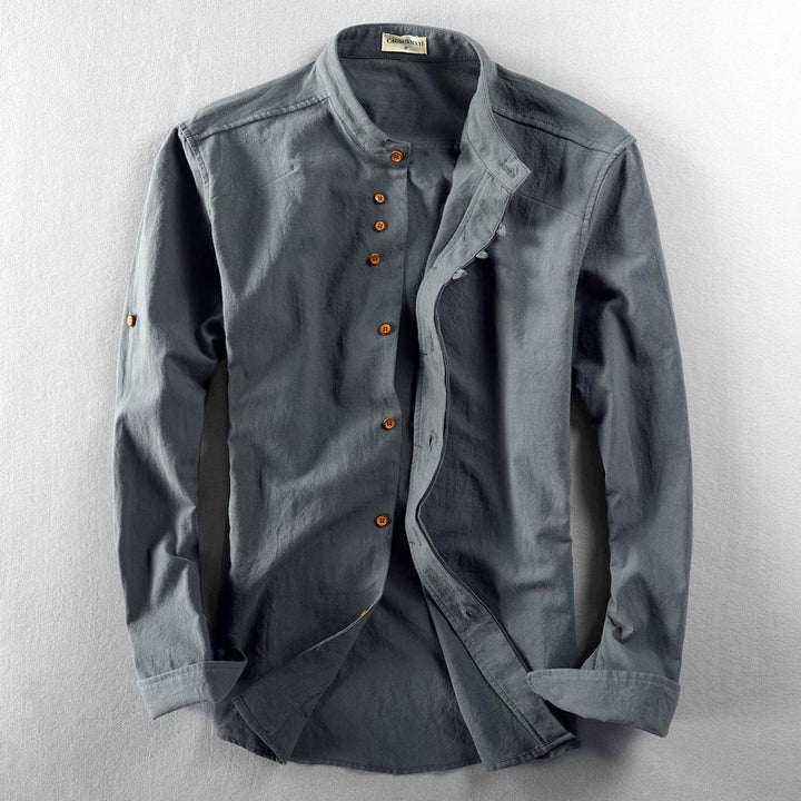 Stylish Men’s Casual Linen Shirt for Effortless Everyday Wear