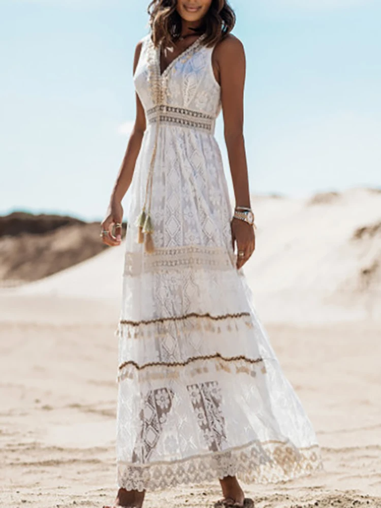 Charming AVA™ Bohemian Dress for Effortless Style