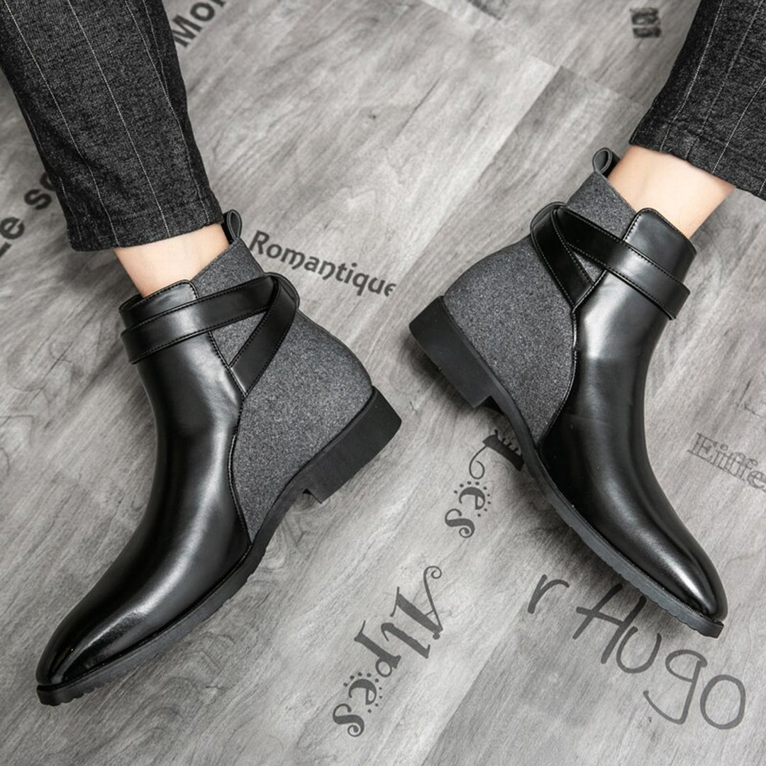 Stylish men's ankle boots