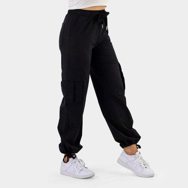 Chic Black Cloud Cargo Pants for Ultimate Comfort