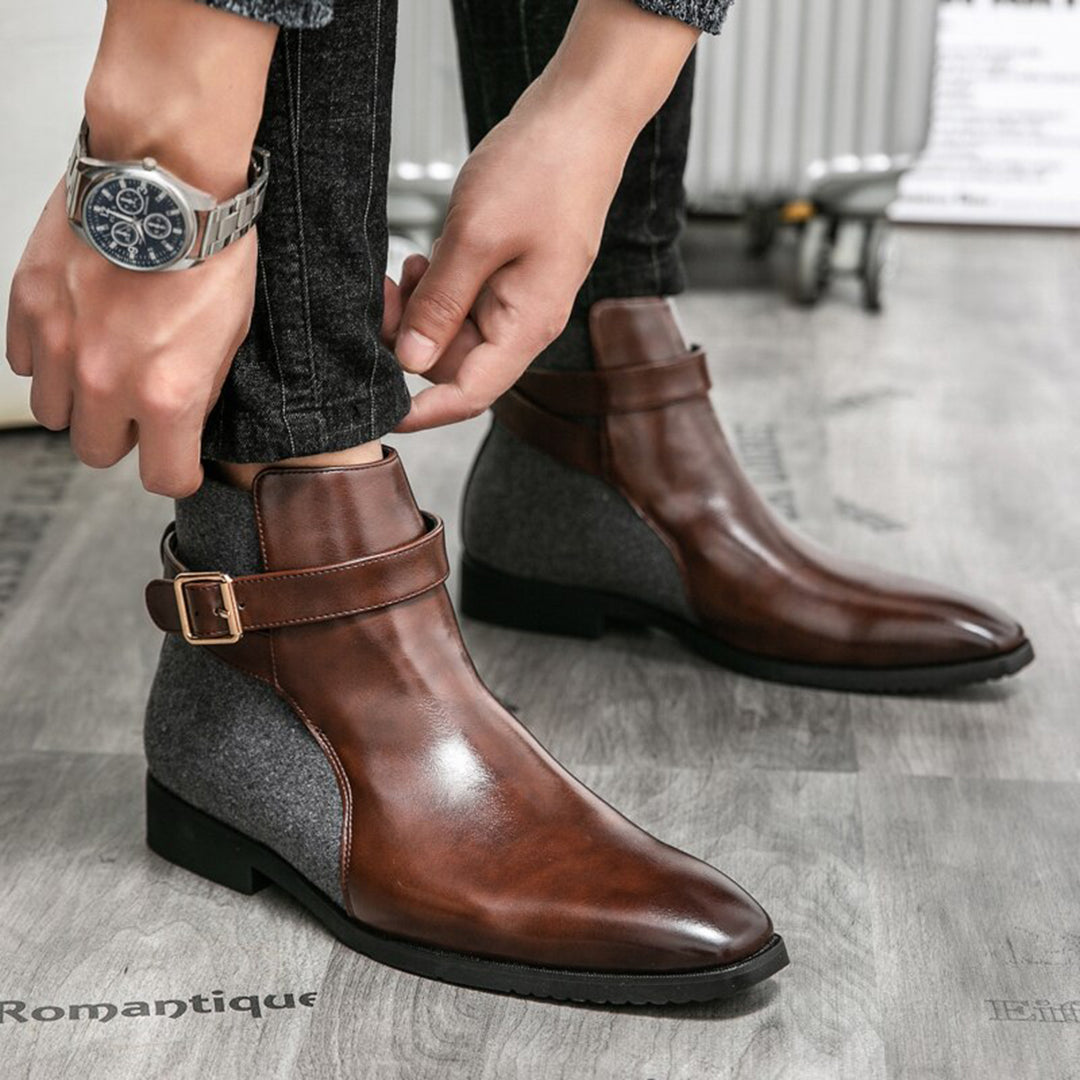 Stylish men's ankle boots