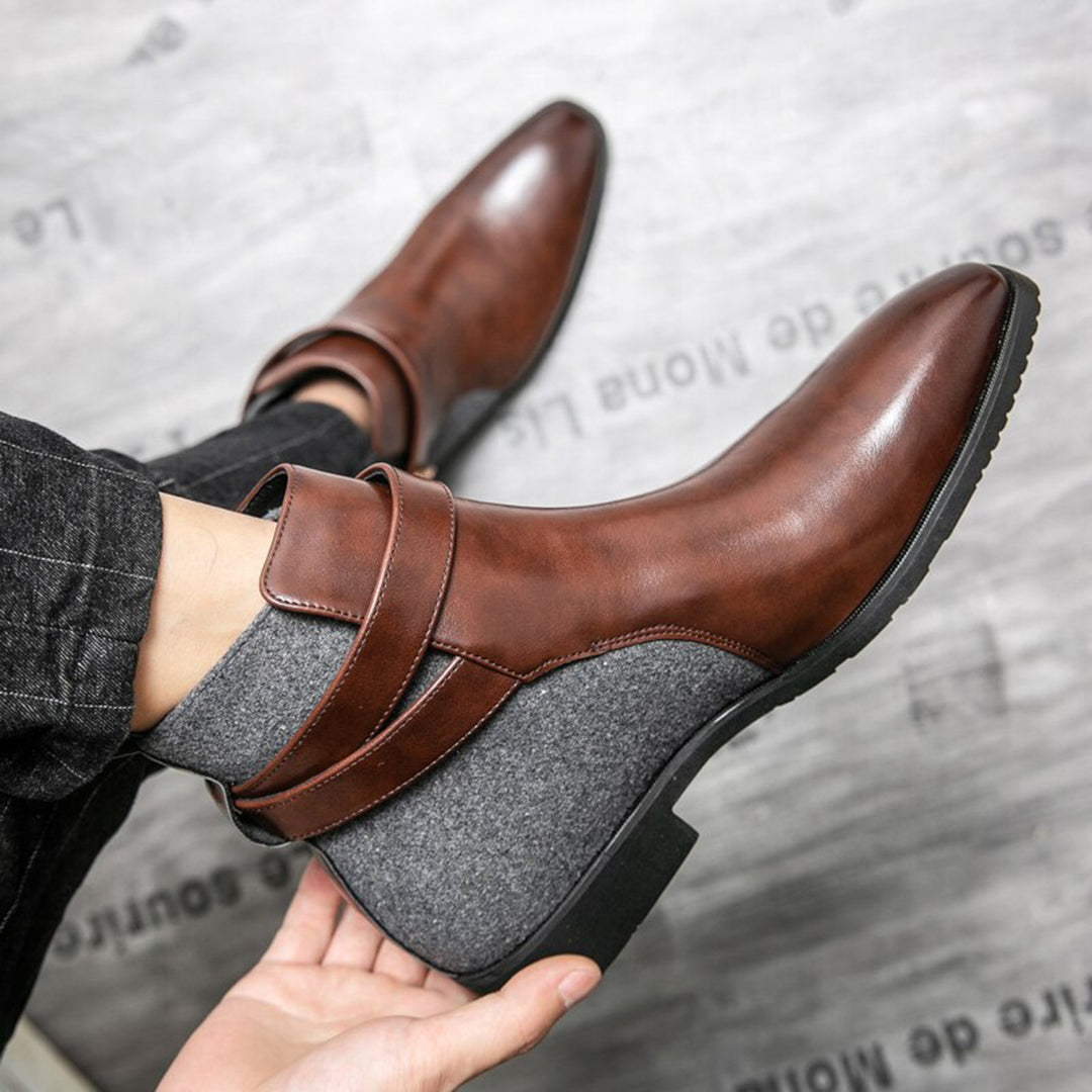 Stylish men's ankle boots