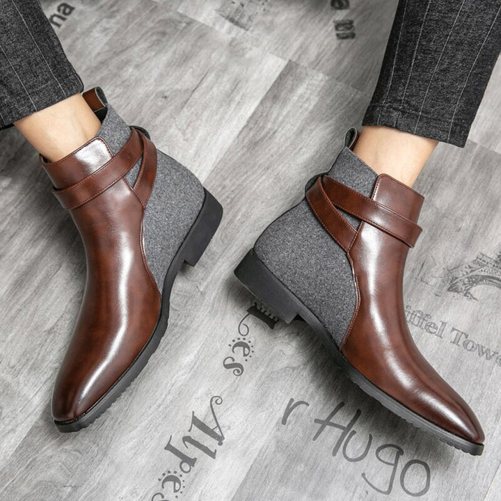 Stylish men's ankle boots