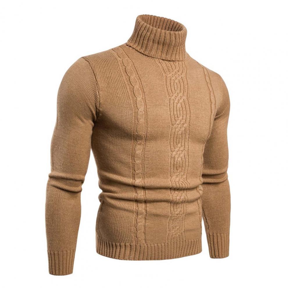 Cozy Cable-Knit Cotton Turtleneck Sweater