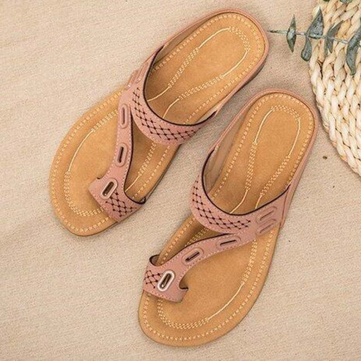 Retro flip flops summer sandals