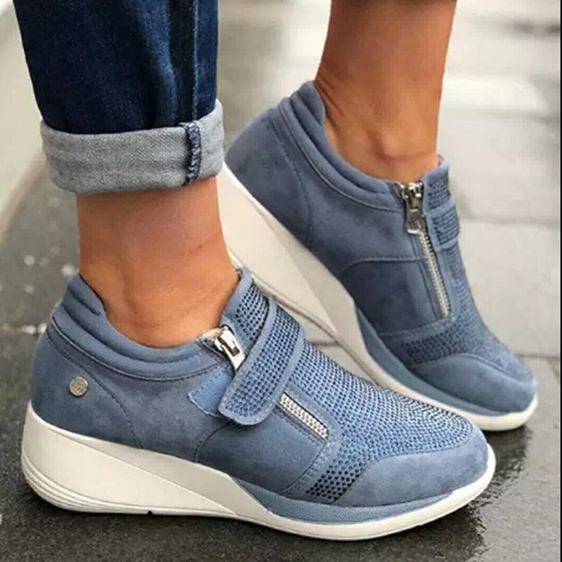 Leisure wedge shoes