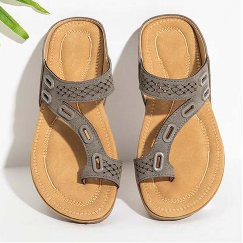 Retro flip flops summer sandals