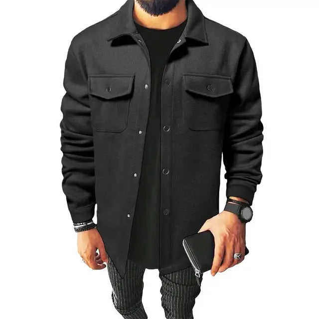 Stylish Single Breasted Overshirt for Effortless Fashion