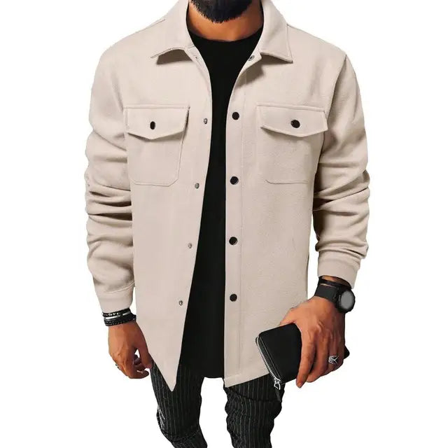 Stylish Single Breasted Overshirt for Effortless Fashion