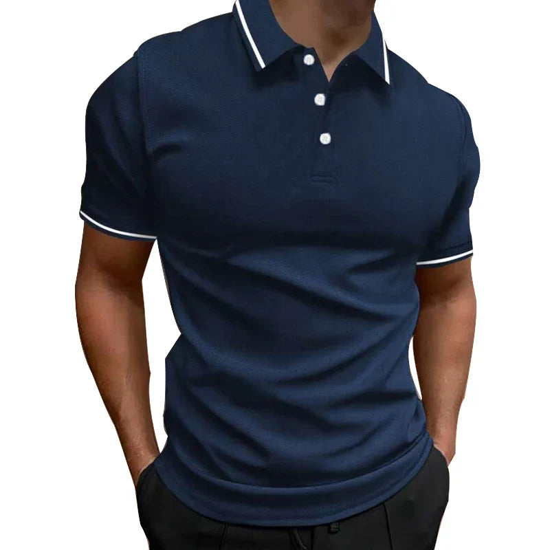 Men's Stylish Reversible Polo Shirt for Ultimate Comfort