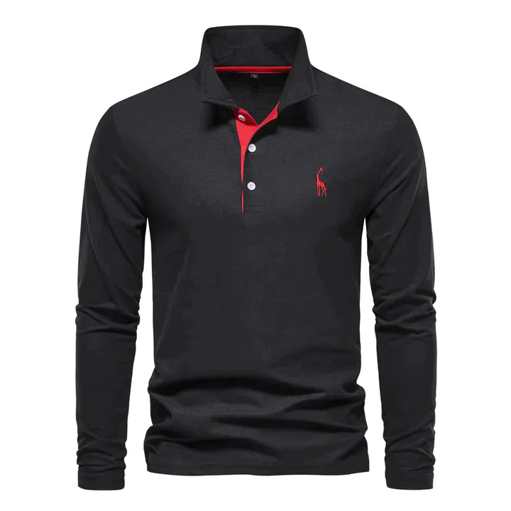 Ultimate Comfort Long Sleeve Polo Shirt