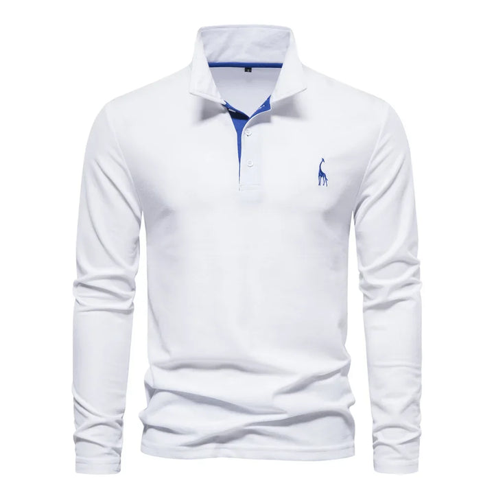 Ultimate Comfort Long Sleeve Polo Shirt