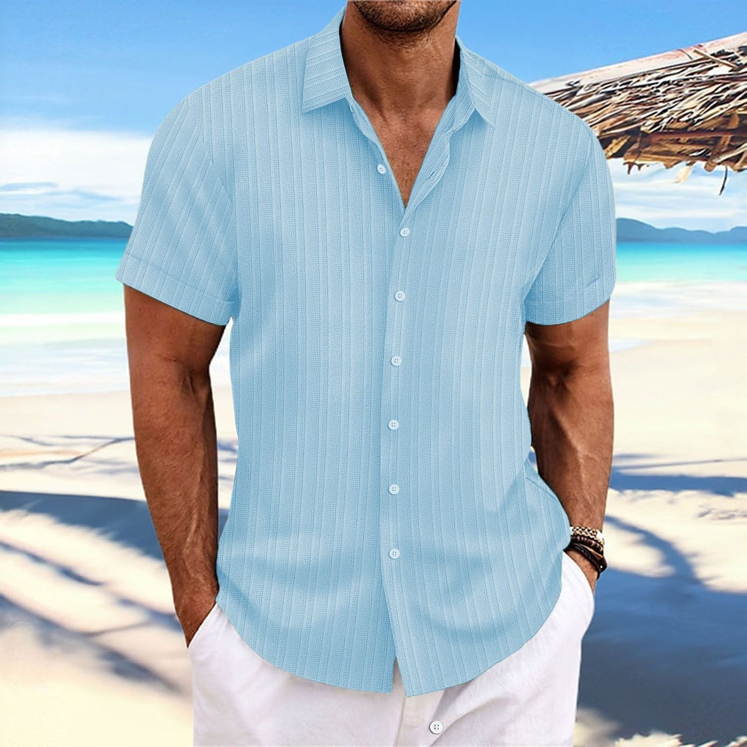 Stylish Striped Men's Shirt for a Trendy Look