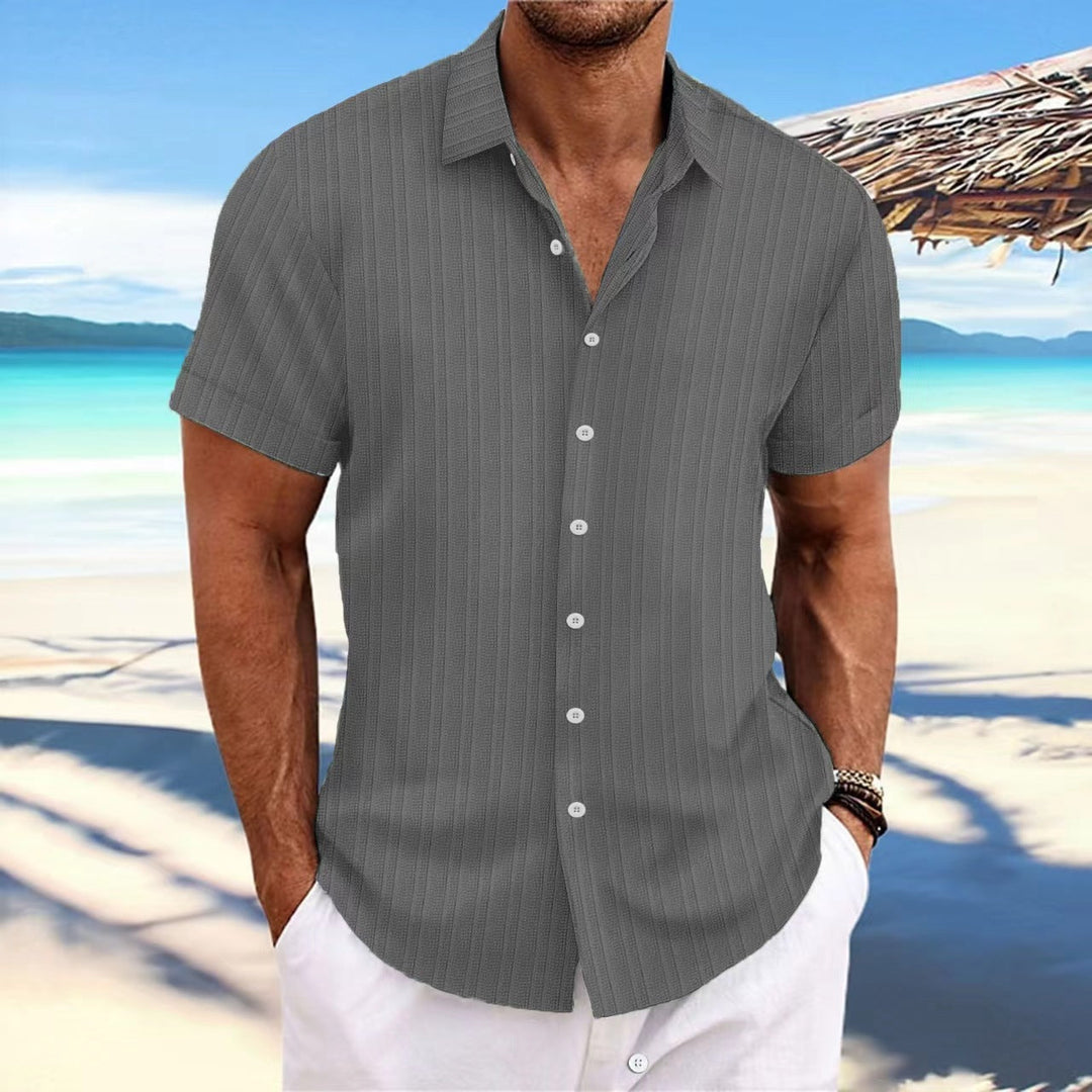 Stylish Striped Men's Shirt for a Trendy Look