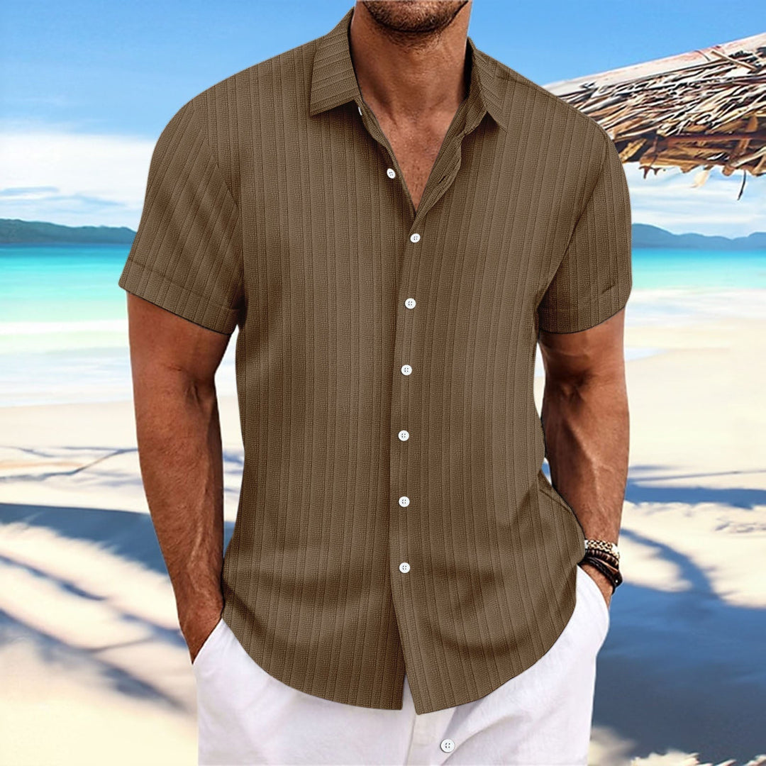 Stylish Striped Men's Shirt for a Trendy Look