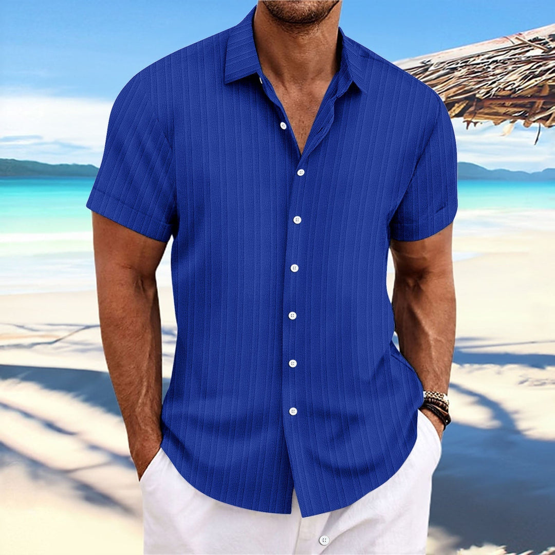 Stylish Striped Men's Shirt for a Trendy Look