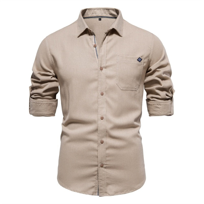 Tailored Slim Fit Button-Up Shirt