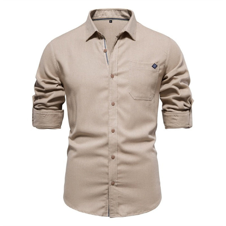 Chic Slim Fit Button-Up Shirt