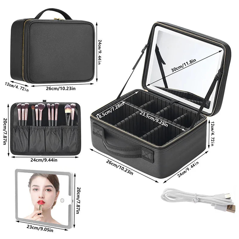 Pia™ Multifunctional Makeup Organizer Bag