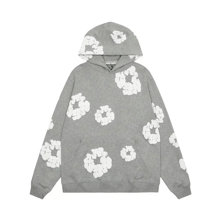 Livia Comfortabele Hoodie met Bloemenpatroon